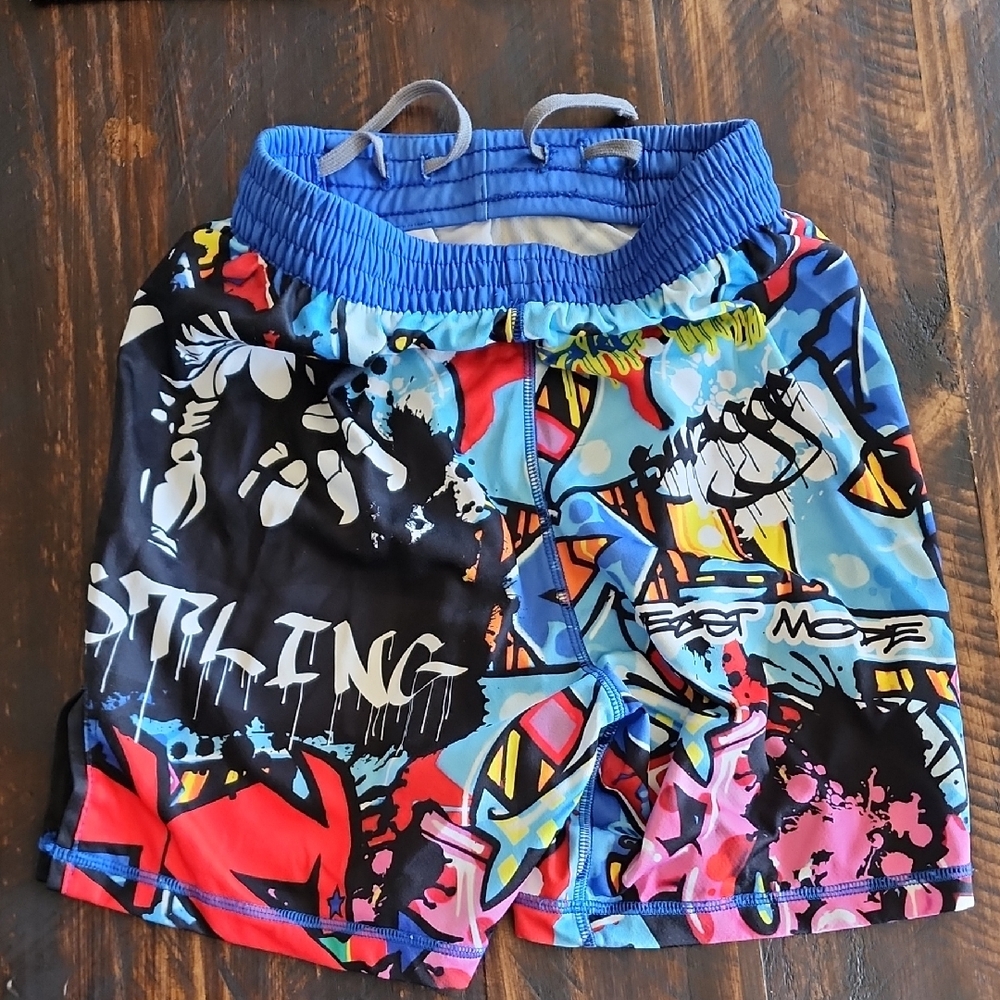 Elite Kids Rashguard Set - Black and Multicolor - Picture 15 of 15